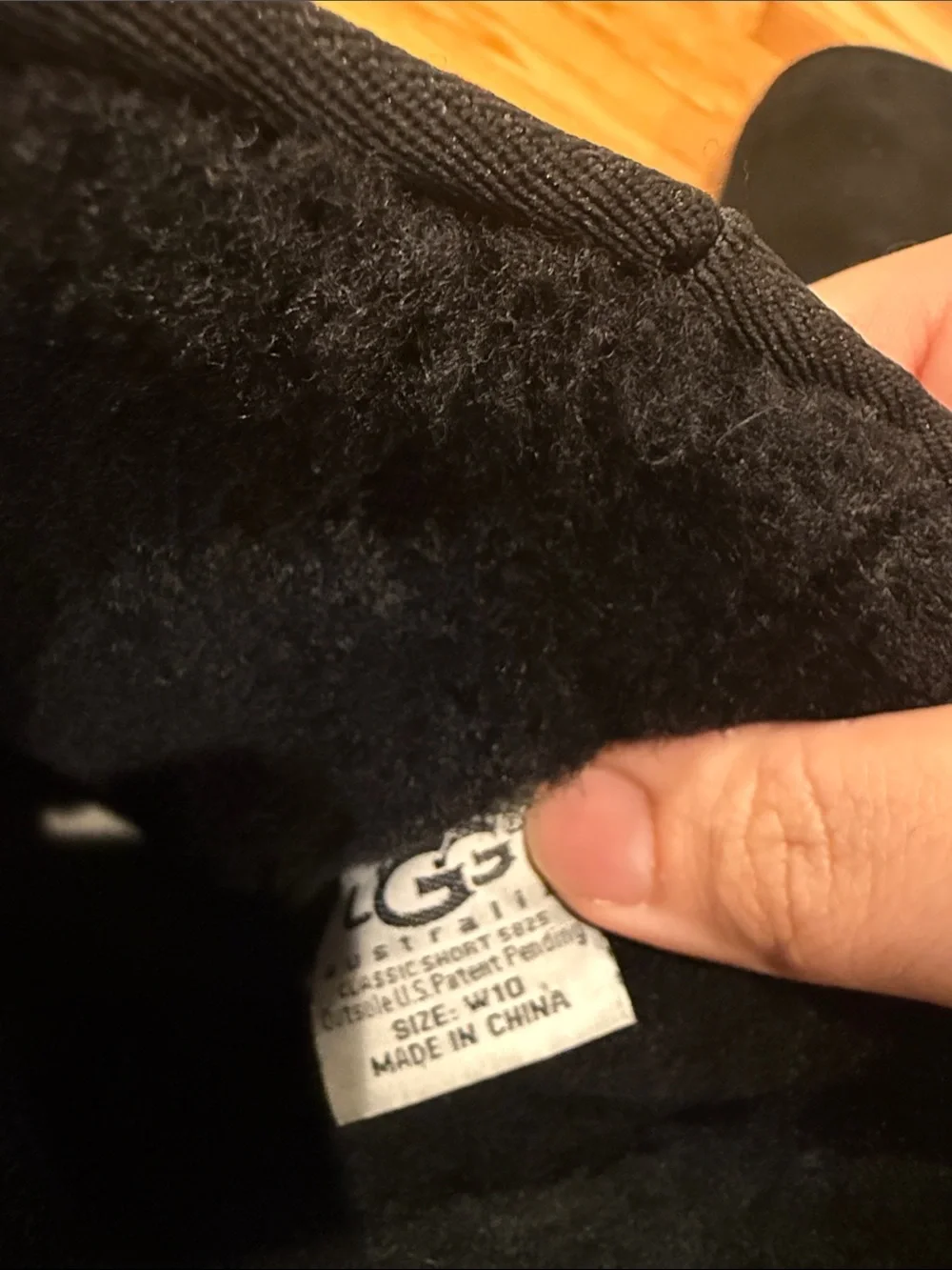 UGG Black Classic Short Suede Boots | Women’s Size 10